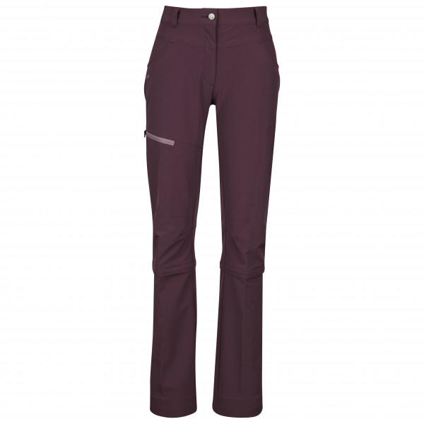 Vaude - Women's Itri Capri Zip Off Pants - Zip-Off-Hose Gr 34 lila von Vaude