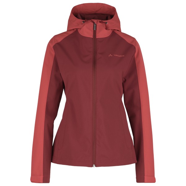 Vaude - Women's Itri Hoody Jacket - Softshelljacke Gr 40 rot von Vaude