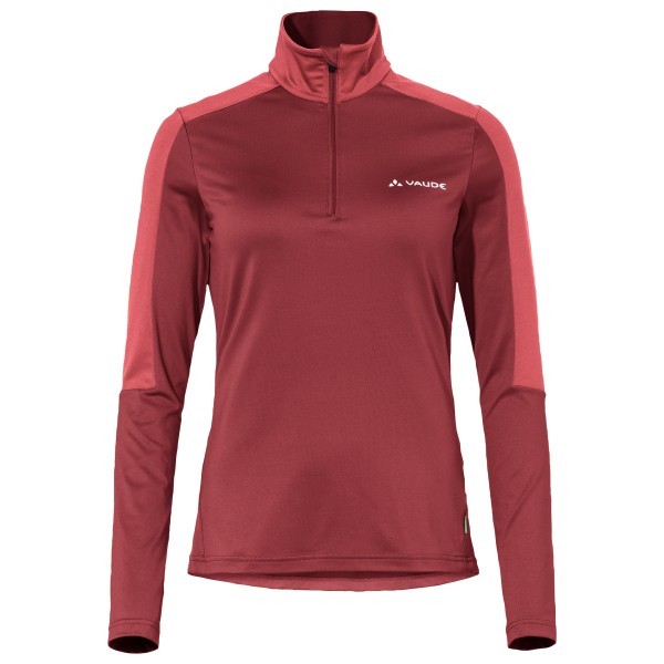 Vaude - Women's Livigno Halfzip II - Fleecepullover Gr 36 rot von Vaude