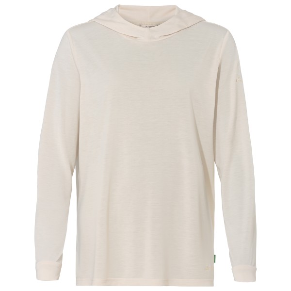 Vaude - Women's Mineo L/S Hoody - Longsleeve Gr 44 beige von Vaude