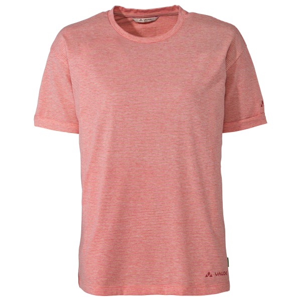 Vaude - Women's Mineo Striped T-Shirt - T-Shirt Gr 38 rosa von Vaude