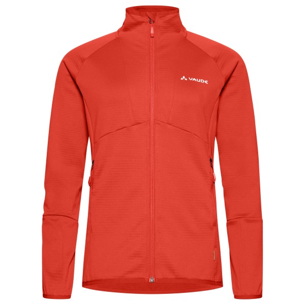 Vaude - Women's Monviso Fleece Full Zip Jacket II - Fleecejacke Gr 42 rot von Vaude