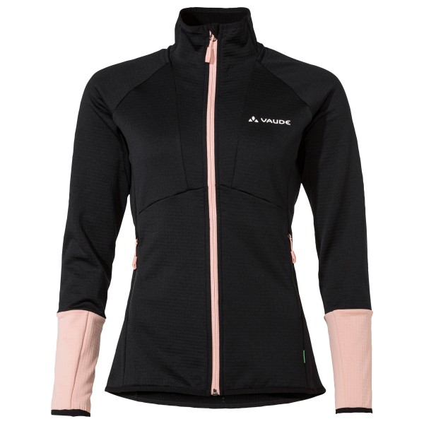 Vaude - Women's Monviso Fleece Full Zip Jacket II - Fleecejacke Gr 44 schwarz von Vaude