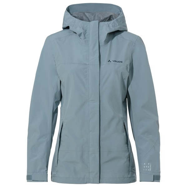 Vaude - Women's Neyland 2.5L Jacket - Regenjacke Gr 40 türkis/grau von Vaude