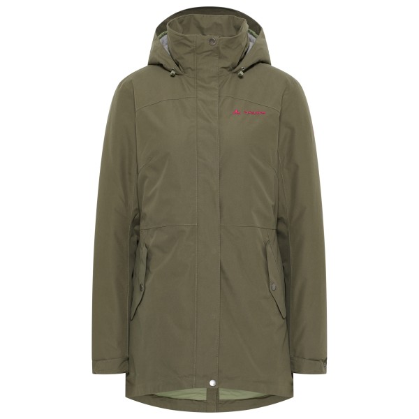 Vaude - Women's Pellice Wool - Parka Gr 38 oliv von Vaude