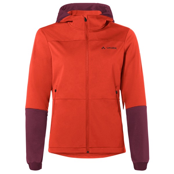 Vaude - Women's Qimsa Hooded Softshell Jacket II - Fahrradjacke Gr 40 rot von Vaude