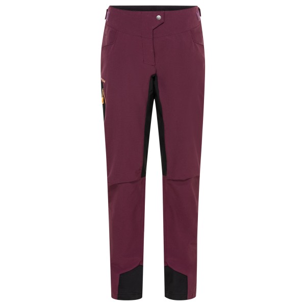 Vaude - Women's Qimsa Light Softshell Pants - Radhose Gr 42 rot von Vaude
