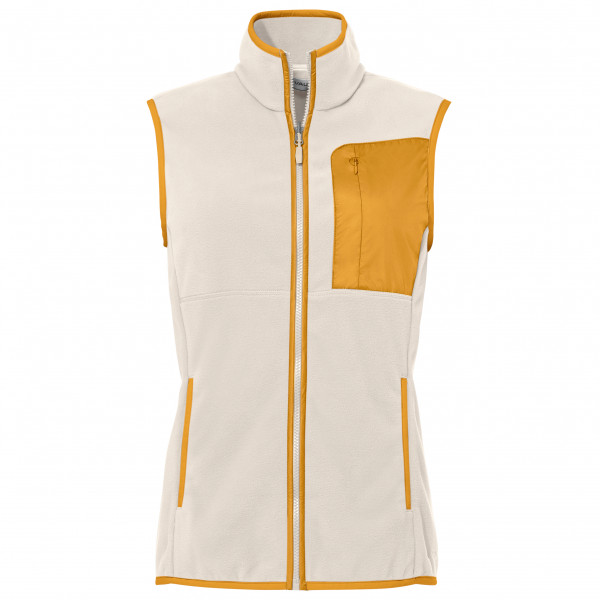 Vaude - Women's Rosemoor Fleece Vest - Fleeceweste Gr 34;36;38;40;42;44;46;48 beige;schwarz von Vaude