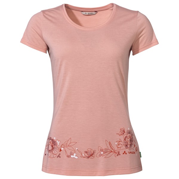 Vaude - Women's Skomer Print T-Shirt II - Funktionsshirt Gr 46 rosa von Vaude