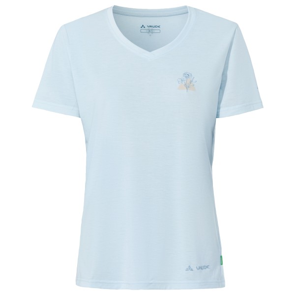 Vaude - Women's Skomer Print T-Shirt III - Funktionsshirt Gr 38 grau von Vaude