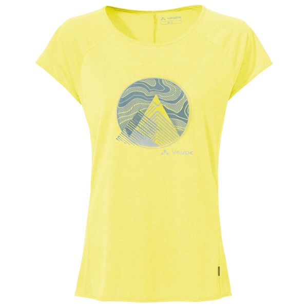 Vaude - Women's Tekoa T-Shirt II - Funktionsshirt Gr 36 gelb von Vaude