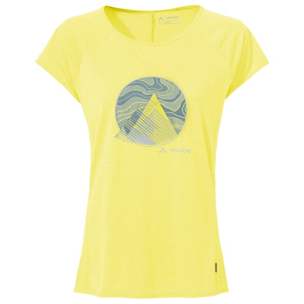 Vaude - Women's Tekoa T-Shirt II - Funktionsshirt Gr 38 gelb von Vaude