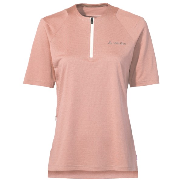 Vaude - Women's Tremalzo Q-Zip Shirt - Radtrikot Gr 40 rosa von Vaude