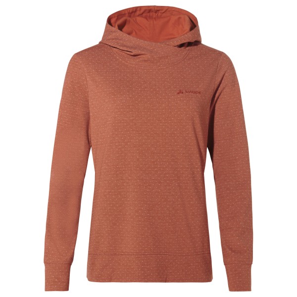 Vaude - Women's Tuenno Pullover - Hoodie Gr 34 braun/rot von Vaude