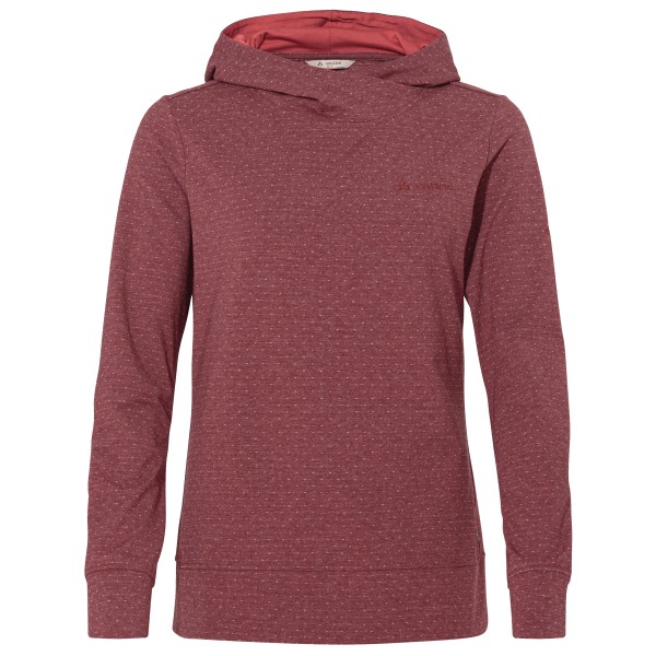 Vaude - Women's Tuenno Pullover - Hoodie Gr 46 rot von Vaude