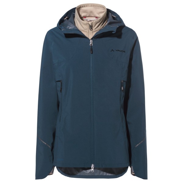Vaude - Women's Yaras 3in1 Jacket - Fahrradjacke Gr 40 blau von Vaude