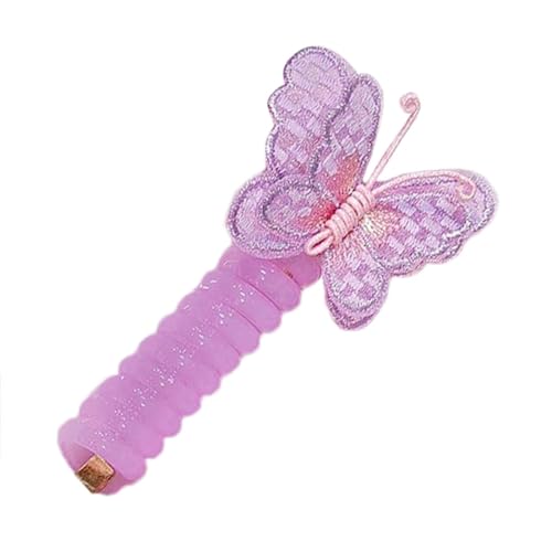 Vbnuyhim Haargummis aus Telefondraht für Mädchen, Haargummis mit Telefonschnur, Pferdeschwanz, Pferdeschwanz-Halter, Haarkrawatte, Ele, von Vbnuyhim