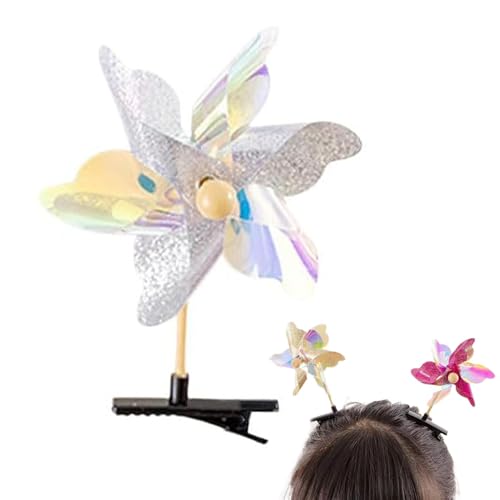 Vbnuyhim Pinwheel Haarspange, Haarspangen für Mädchen | Niedliche Pinwheels Haarspangen | Haarspangen für Cartoon-Accessoires, Alligator-Haarspangen von Vbnuyhim