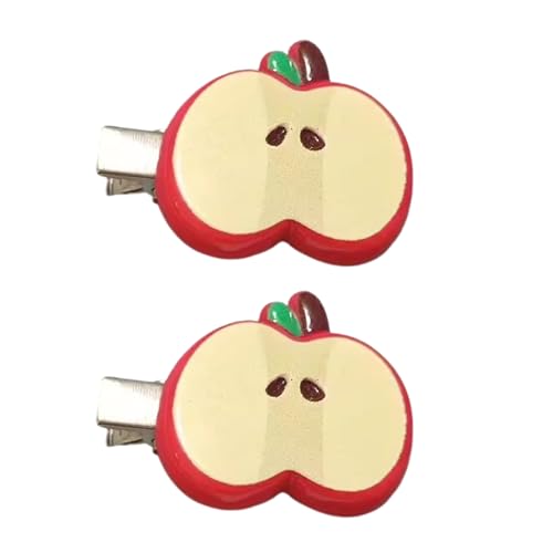 2pcs Lustige Obstform Haarclip Sicherer Nicht Schluss Grip Barrette Accessoires Für Kinder Und Erwachsene Frauen Themen Party Kids Kids Obst Clip von Vdaxvme