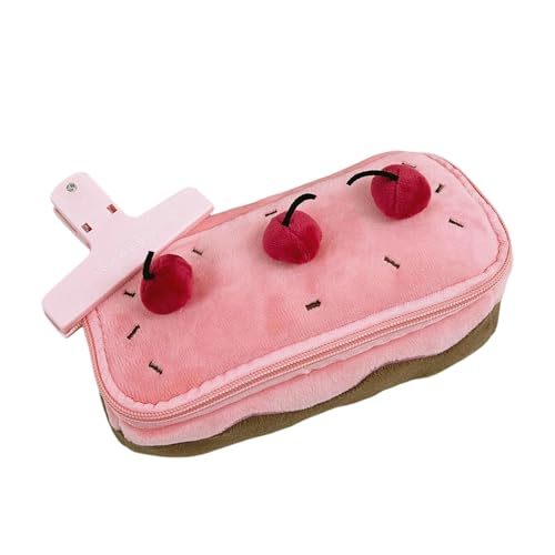 Federmäppchen für Obstkuchen, hohe Kapazität, Stift-Organizer, Reißverschlusstasche, Reise-Make-up-Tasche für Studenten, Frauen, mehrere Fächer, Kuchenetui, B Federmäppchen für Obstkuchen, hohe Kapazität, Stift-Organizer, Reißverschlusstasche, Reise-Make-up-Tasche für Studenten, Frauen, mehrere Fächer, Kuchenetui, B von Vdaxvme