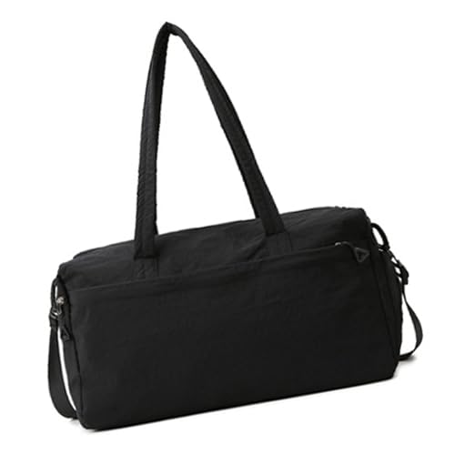 Fitnesstasche Reisetasche mit Schuhfach Gym Wochenenden Gepäck Sport für Reisen Sport Gym Gepäck Fitness Sport für Damen, Schwarz , Mass Beauty von Vdaxvme