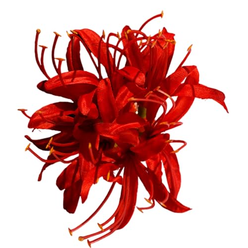 Handgefertigte Haarspange aus Seide mit antiken Quasten, chinesisches Kostüm, Haarspange für Hochzeit, Brautparty, Han-Accessoire von Vdaxvme