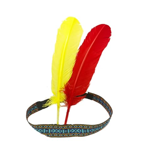 Handgemachtes Gefiedertes Stirnband Für Verstellbare Größe Frauen Mit Weichem Polyester Perfekt Partys Und Festivals Modisches Frauenhaarband Frauen von Vdaxvme