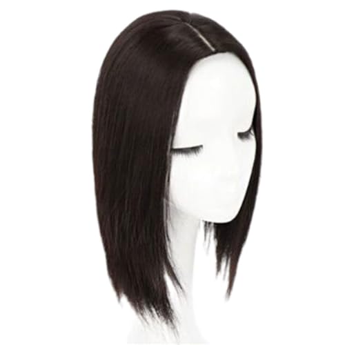 Midlength Straight Hair Toppers Haarteil Mit Schlupfhaltigem Haarnadel Und Atmungsaktives Netz Für Frauen Täglich Natürliche Aussehende Glatte Haarperücken von Vdaxvme