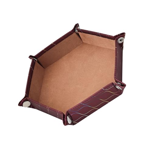 Mode PU Leder Schreibtisch Organisierte Tablettschmuck Aufbewahrungsgericht Artikel Für Stifte Brieftasche Und Mehr Organisiert von Vdaxvme