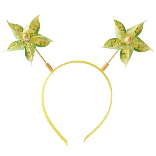Spring Windmill Stirnbänder Kreatives Lustiges Haar Hoop Schöne Muster Kopfbedeckung Für Kinder Und Erwachsene von Vdaxvme