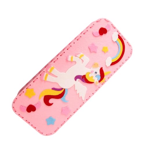 Vdaxvme Cartoon Animal Stift Aufbewahrungstasche Kunst Handwerksspielzeug Handgefertigte Bleistiftetaschen Nähkits Für Kinder Cartoon Animal Stift Aufbewahrung Beutel Handgefertigtes Bleistiftkoffer von Vdaxvme