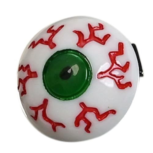 Vdaxvme Haarspange mit blutigem Augapfel für Halloween, Cosplay, Maskerade, Kopfbedeckung, Haarnadel, niedliche Haarspangen, Cosplay von Vdaxvme