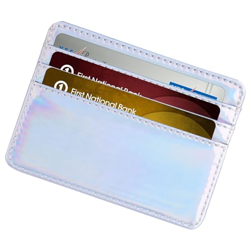 Vdaxvme PU Leder Identitätskartenhalter Banken Kreditkartenbox Multi Slot Dünne Koffer Brieftasche Frauen Business Cover RFIDs Blockieren Minimalistische von Vdaxvme