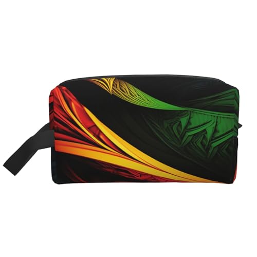 Kulturbeutel für Damen und Herren, Dopp Kit, Reise-Make-up-Tasche, Make-up-Organizer, Kosmetiktasche, Jahr des Tiger-Logos, hängende Kulturbeutel, Rasiertasche mit großer Kapazität für Reisen, Mit Rot Kulturbeutel für Damen und Herren, Dopp Kit, Reise-Make-up-Tasche, Make-up-Organizer, Kosmetiktasche, Jahr des Tiger-Logos, hängende Kulturbeutel, Rasiertasche mit großer Kapazität für Reisen, Mit Rot von VducK
