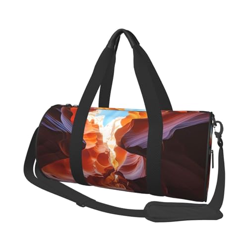 Sporttasche, Reisetasche, für Damen und Herren, Rakete, Raumschiff, Sporttaschen, Schwimmen, Fußball, Basketball, Tennis, Antelope Canyon, Einheitsgröße, Reisetasche von VducK