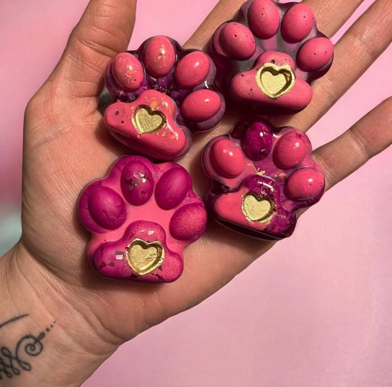 3D-Pfotenschlüsselanhänger von VeWiArts