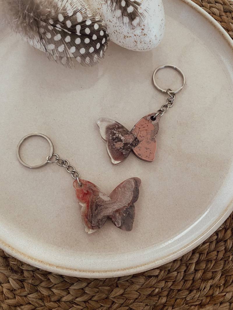 Schmetterling Schlüsselanhänger von VeWiArts