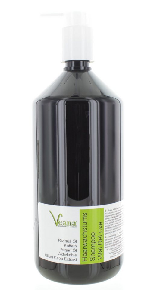 Veana Kopfhaut-Pflegeshampoo VEANA HAARWACHSTUMS - SHAMPOO VITAL DELUXE (500ML) - HAARAUSFALL, fördert Haarwachstum, stoppt Haarausfall, mindert Kopfhautentzündungen von Veana