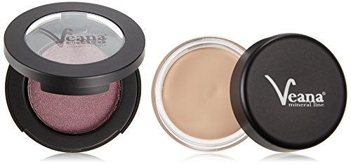 Veana Set: Mineral Lidschatten + Primer Midnight Mauve, 1er Pack (1 x 10 g) von Veana