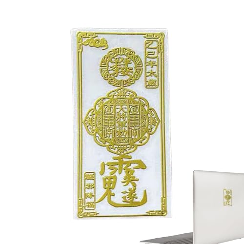 2025 Jahr der Schlange Amulett Viel Glück Amulett Aufkleber Telefon Aufkleber Dekoration Verheißungsvolles Amulett für Reichtum Schutz Segen Schlangenamulett Glückstalisman für Heimdekorationen von Veasbuu