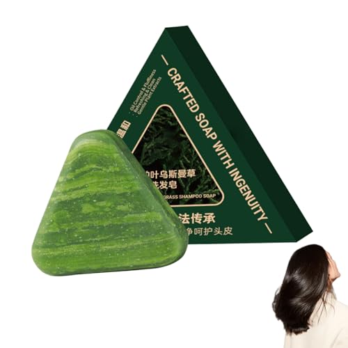 Veasbuu Shampoo Seifenstück,Öl Kontrolle Shampoo Bar Für Tiefenreinigung | Rückstandsfrei Haarpflege Für Ehemann Teenager Jugend Familie Tochter Freunde Mädchen Söhne Frauen von Veasbuu