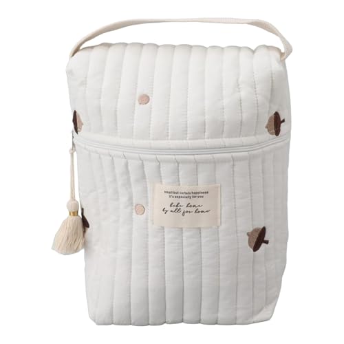 Veasbuu Wickel-Organisationstaschen, Cartoon-Schnullertasche, weiche Aufbewahrungstasche für Flaschen, gesteppte Baby-Organisationstasche, Feuchttücher und Flaschenaufbewahrungstasche, Baby-Organizer Veasbuu Wickel-Organisationstaschen, Cartoon-Schnullertasche, weiche Aufbewahrungstasche für Flaschen, gesteppte Baby-Organisationstasche, Feuchttücher und Flaschenaufbewahrungstasche, Baby-Organizer von Veasbuu