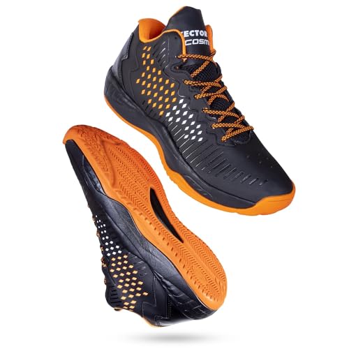 Vector X Herren SH-COSMIC-BLK-ORG-11 Shoes, Black/Orange, 45 EU Vector X Herren SH-COSMIC-BLK-ORG-11 Shoes, Black/Orange, 45 EU von Vector X