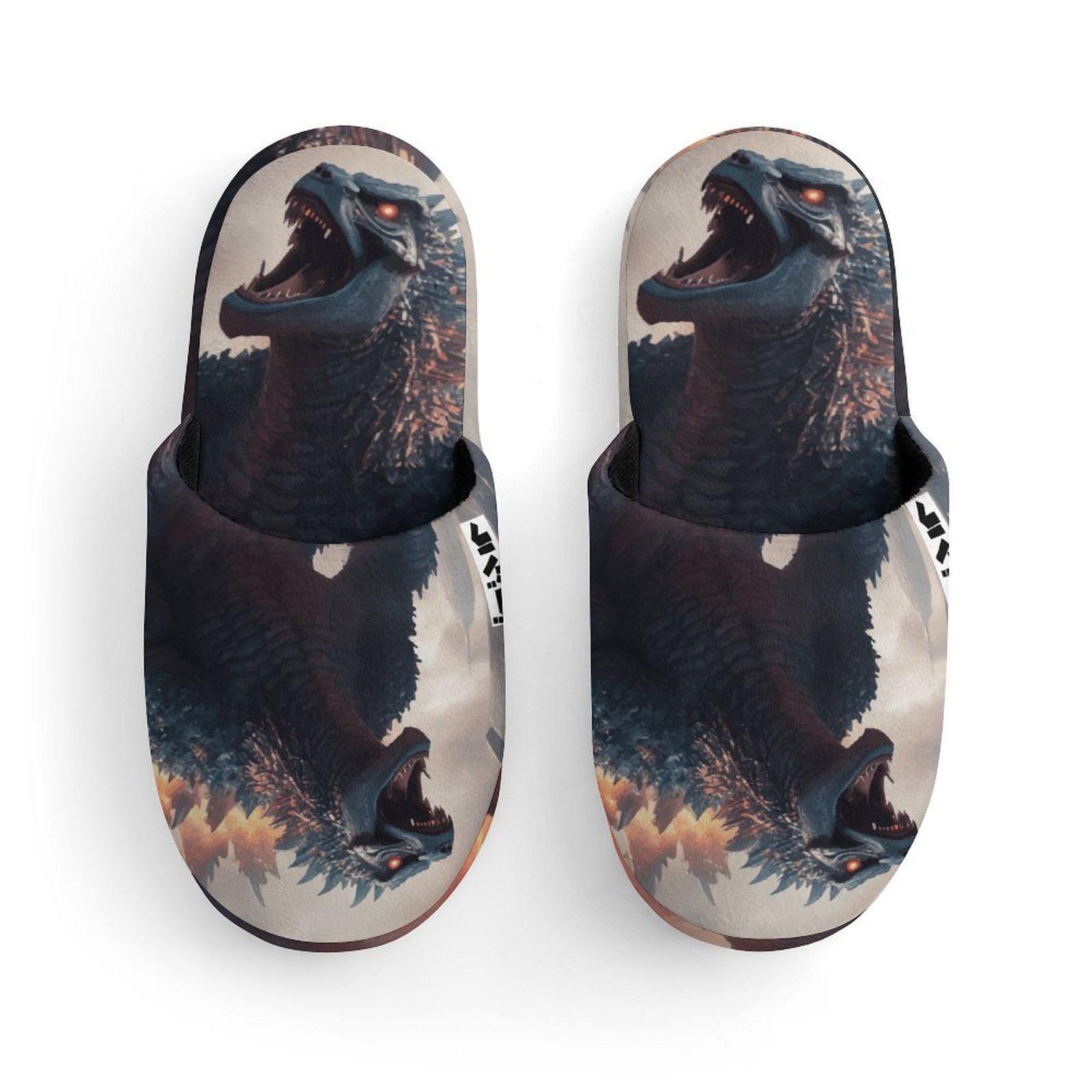 Godzilla Hausschuhe Kinder Slip On Gojira Geschenk Godzilla Hausschuhe Kinder Slip On Gojira Geschenk von VectorMerchShop