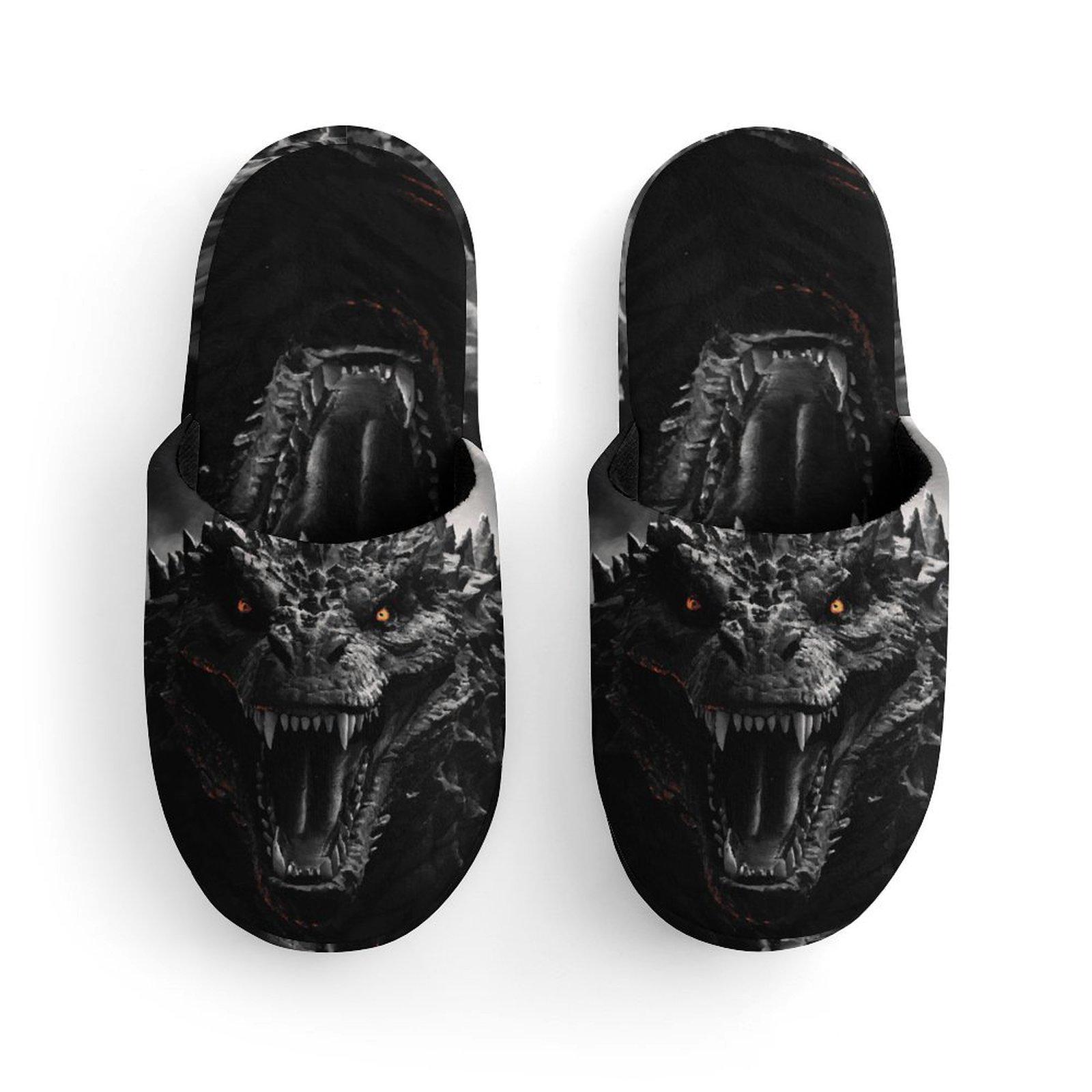 Godzilla Hausschuhe Kinder von VectorMerchShop