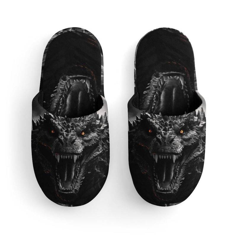 Godzilla Hausschuhe Kinder von VectorMerchShop