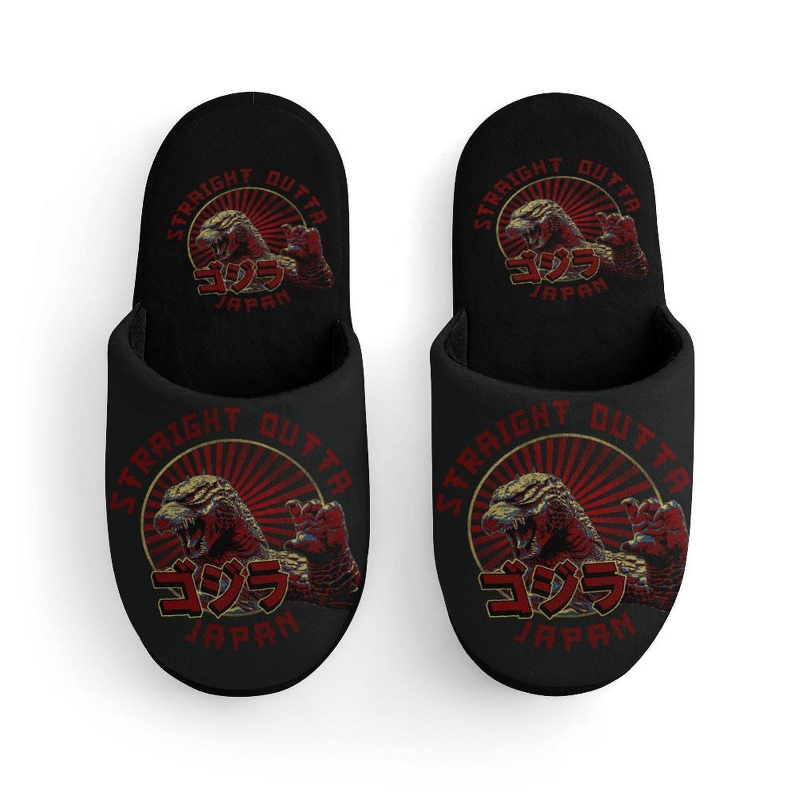 Godzilla Kinder-Hausschuhe Godzillas Slip-On Kinderhausschuhe von VectorMerchShop