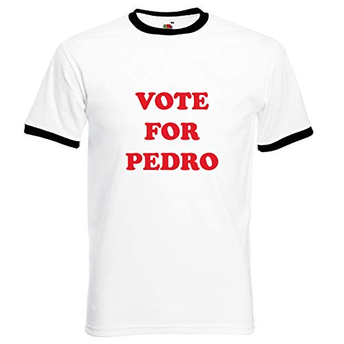 Vote for Pedro Herren-T-Shirt, inspiriert vom Film, weiß, L von Vectorbomb