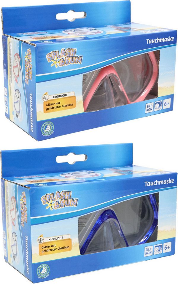 Vedes Taucherbrille SF Tauchmaske Junior 6+ von Vedes