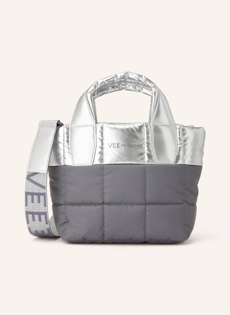 Vee Collective Handtasche Porter Mini Tote Mit Pouch grau von Vee Collective